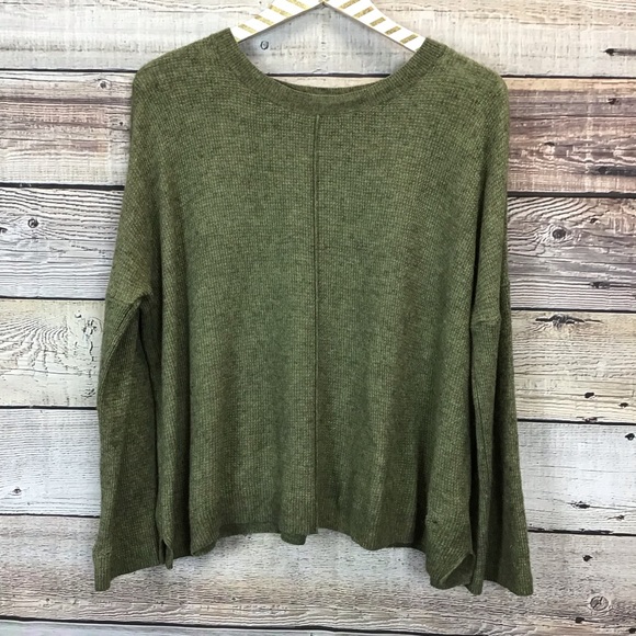 Madewell Sweaters - Madewell Sm Northland Road Sweater Olive Green